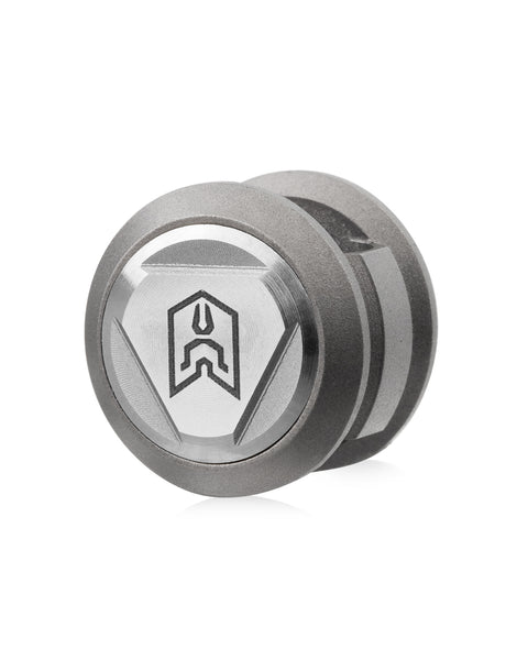 BESTECHMAN BEAD BM19A: Paracord Lanyard Bead, Titanium, Grey
