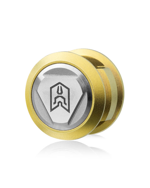 BESTECHMAN BEAD BM19B: Paracord Lanyard Bead, Titanium, Gold