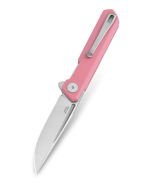 BESTECHMAN MINI DUNDEE BMK03B: 2.92" D2 Steel Blade, G10 Scales, Liner Lock, Flipper