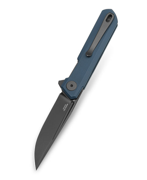 BESTECHMAN MINI DUNDEE BMK03F: 2.92" D2 Steel Blade, G10 Scales, Liner Lock, Flipper