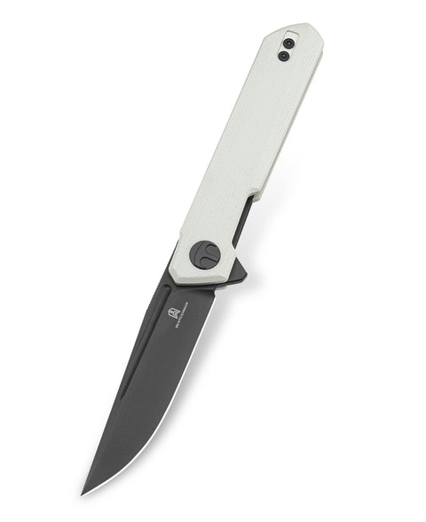 BESTECHMAN MINI DUNDEE BMK03H: 2.92" D2 Steel Blade, G10 Scales, Liner Lock, Flipper