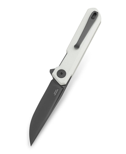 BESTECHMAN MINI DUNDEE BMK03H: 2.92" D2 Steel Blade, G10 Scales, Liner Lock, Flipper