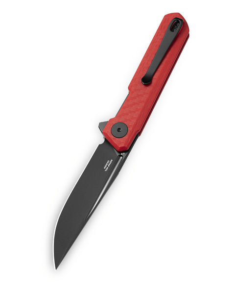 BESTECHMAN MINI DUNDEE BMK03N: 2.92" D2 Steel Blade, G10 Scales, Liner Lock, Flipper