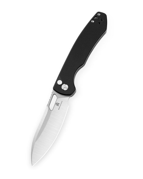 BESTECHMAN FIREBIRD BMK05A: 3.54" D2 Steel Blade, G10 Scales, Button Lock, Thumb Hole