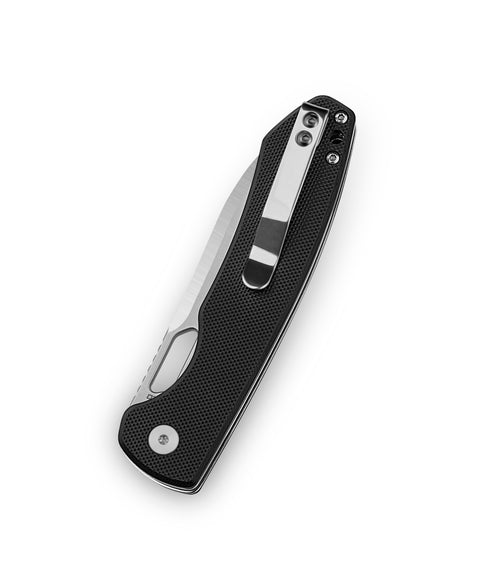BESTECHMAN FIREBIRD BMK05A: 3.54" D2 Steel Blade, G10 Scales, Button Lock, Thumb Hole
