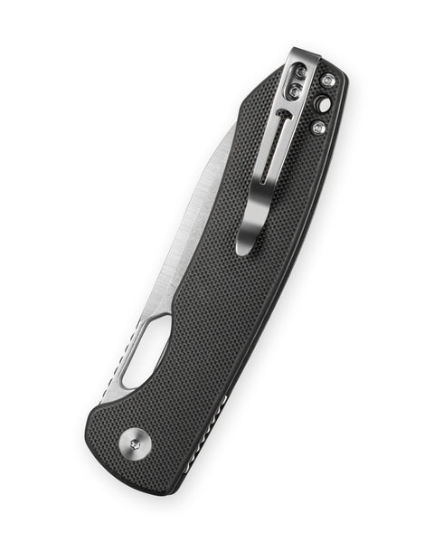 BESTECHMAN FIREBIRD BMK05A: 3.54" D2 Steel Blade, G10 Scales, Button Liner Lock, Thumb Hole