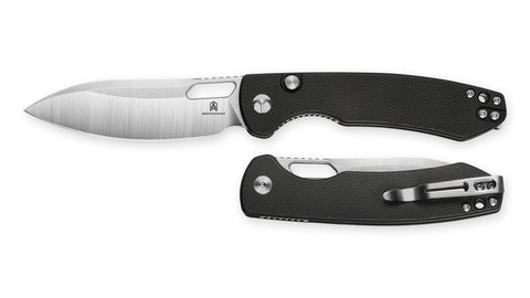BESTECHMAN FIREBIRD BMK05A: 3.54" D2 Steel Blade, G10 Scales, Button Liner Lock, Thumb Hole