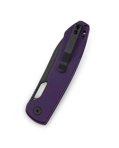 BESTECHMAN FIREBIRD BMK05D: 3.54" D2 Steel Blade, G10 Scales, Button Lock, Thumb Hole