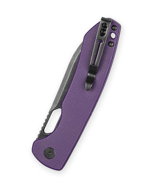 BESTECHMAN FIREBIRD BMK05D: 3.54" D2 Steel Blade, G10 Scales, Button Liner Lock, Thumb Hole
