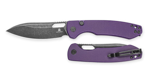BESTECHMAN FIREBIRD BMK05D: 3.54" D2 Steel Blade, G10 Scales, Button Liner Lock, Thumb Hole