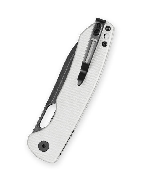 BESTECHMAN FIREBIRD BMK05E: 3.54" D2 Steel Blade, G10 Scales, Button Liner Lock, Thumb Hole