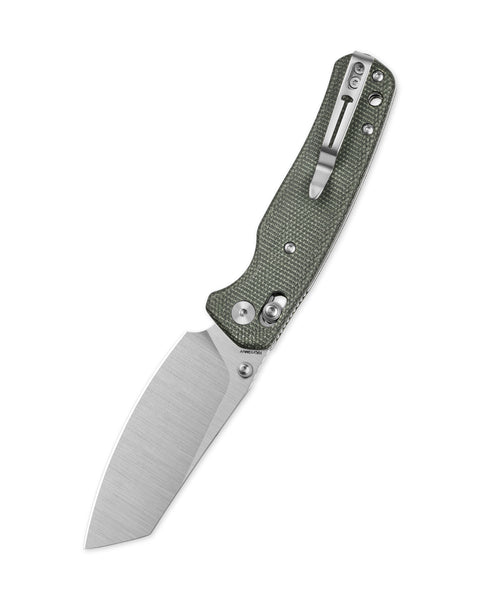 BESTECHMAN CICADA'S WING BMK06-M-3: 3.15" 10Cr15MoV Blade, Micarta Scales, B-Lock, Folding Knife
