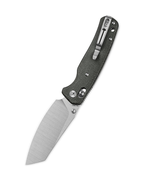 BESTECHMAN CICADA'S WING BMK06-M-3: 3.15" 10Cr15MoV Blade, Micarta Scales, B-Lock, Folding Knife