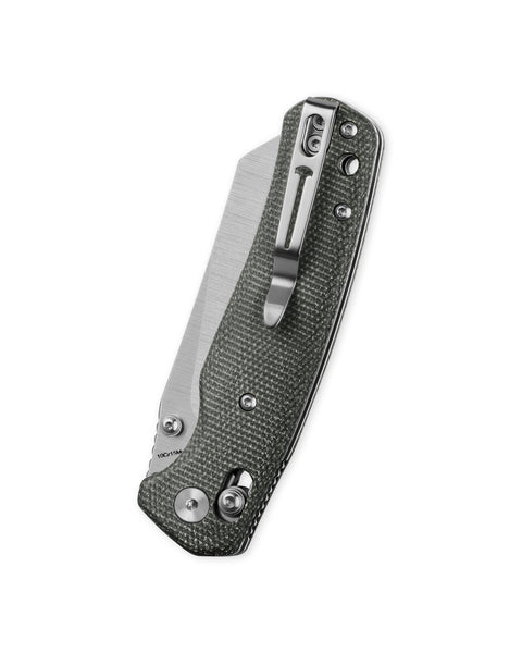 BESTECHMAN CICADA'S WING BMK06-M-3: 3.15" 10Cr15MoV Blade, Micarta Scales, B-Lock, Folding Knife