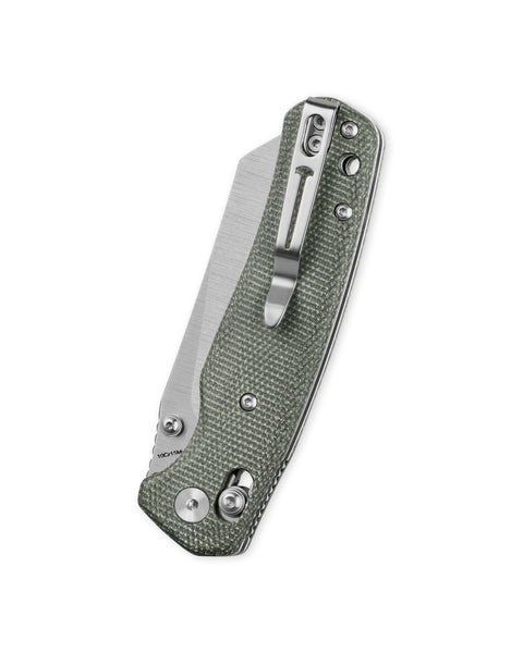 BESTECHMAN CICADA'S WING BMK06-M-3: 3.15" 10Cr15MoV Blade, Micarta Scales, B-Lock, Folding Knife