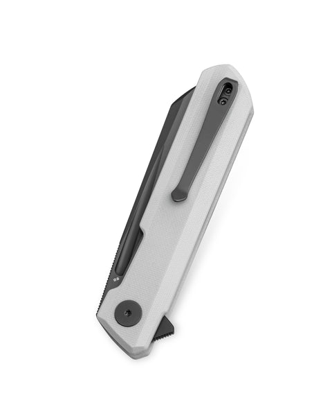 BESTECHMAN Dundee Sheepfoot BMK09D: 3.465" D2 Steel Blade, G10 Scales, Liner Lock, Flipper