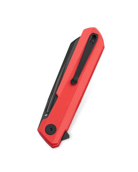 BESTECHMAN Dundee Sheepfoot BMK09F: 3.465" D2 Steel Blade, G10 Scales, Liner Lock, Flipper