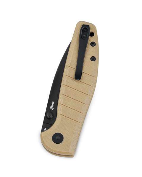 BESTECHMAN GOODBOY Jr. BMK10F: 2.83" D2 Steel Blade, G10 Scales, Button Lock, Thumb Studs