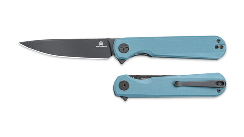 BESTECHMAN FLICK BMK13F: 3.49" D2 Steel Blade, G10 Scales, Liner Lock, Flipper