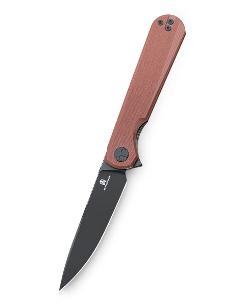BESTECHMAN FLICK BMK13G: 3.49" D2 Steel Blade, G10 Scales, Liner Lock, Flipper