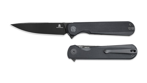 BESTECHMAN FLICK BMK13H: 3.49" D2 Steel Blade, G10 Scales, Liner Lock, Flipper