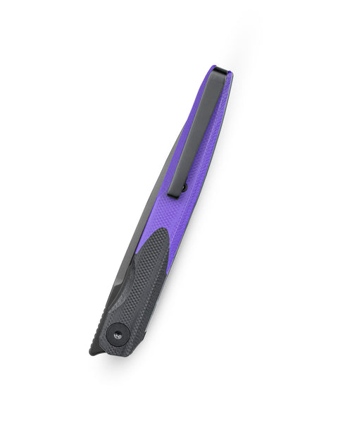 BESTECHMAN LANZA BMK14E: 3.45" 14C28N Steel Blade, G10 Scales, Liner Lock, Front Flipper