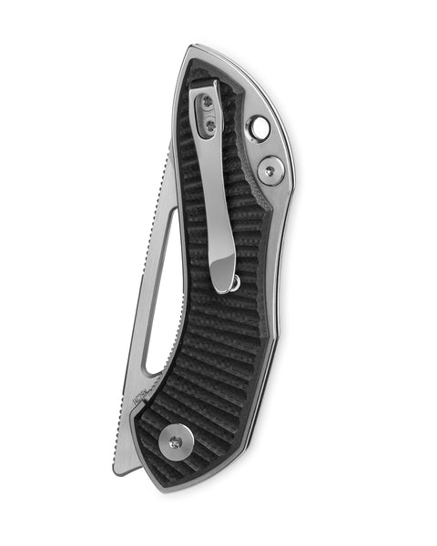 BESTECHMAN TRIASSIC BMK17A: 2.52" 14C28N Steel Blade, G10 Scales, Liner Lock, Thumb Hole, Hollow Grind