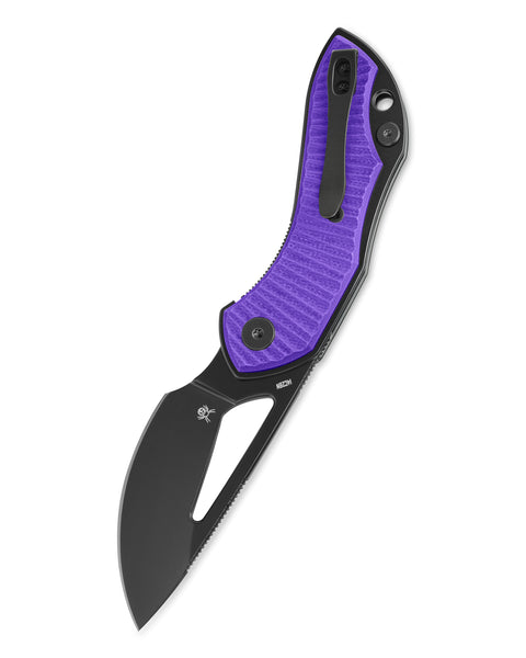 BESTECHMAN TRIASSIC BMK17C: 2.52" 14C28N Steel Blade, G10 Scales, Liner Lock, Thumb Hole, Hollow Grind