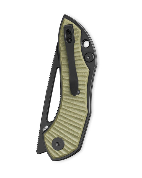 BESTECHMAN TRIASSIC BMK17D: 2.52" 14C28N Steel Blade, G10 Scales, Liner Lock, Thumb Hole, Hollow Grind