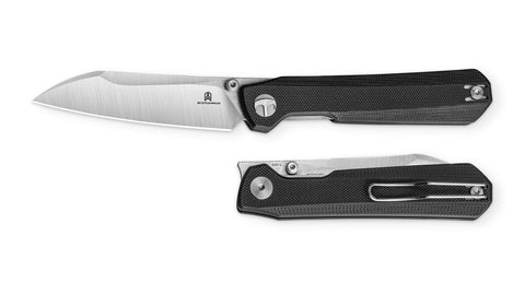 [Pre-order] BESTECHMAN CURVEE BMK20A: 3.44" AEB-L Steel Blade, G10 Scales, Liner Lock, Thumb Studs, Front Flipper [Ship June 26]