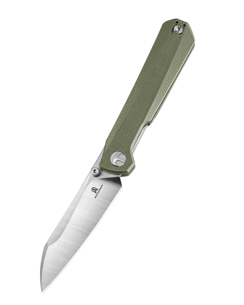 [Pre-order] BESTECHMAN CURVEE BMK20B: 3.44" AEB-L Steel Blade, G10 Scales, Liner Lock, Thumb Studs, Front Flipper [Ship June 26]