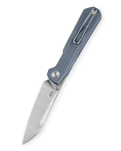 [Pre-order] BESTECHMAN CURVEE BMK20C: 3.44" AEB-L Steel Blade, G10 Scales, Liner Lock, Thumb Studs, Front Flipper [Ship June 26]