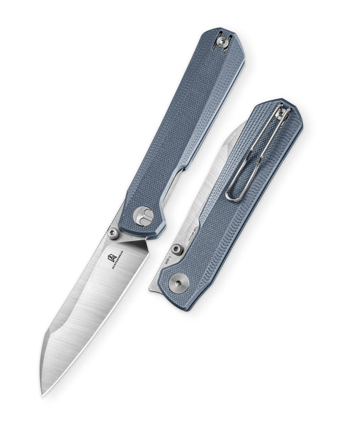 [Pre-order] BESTECHMAN CURVEE BMK20C: 3.44" AEB-L Steel Blade, G10 Scales, Liner Lock, Thumb Studs, Front Flipper [Ship June 26]