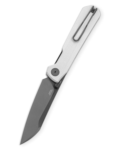 [Pre-order] BESTECHMAN CURVEE BMK20D: 3.44" AEB-L Steel Blade, G10 Scales, Liner Lock, Thumb Studs, Front Flipper [Ship June 26]