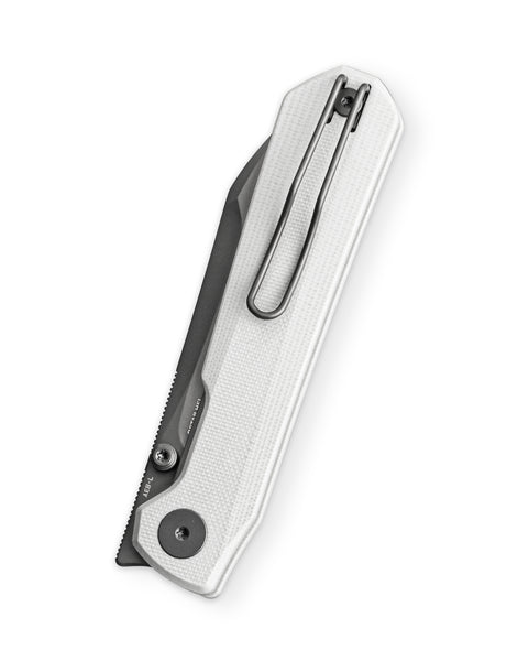 [Pre-order] BESTECHMAN CURVEE BMK20D: 3.44" AEB-L Steel Blade, G10 Scales, Liner Lock, Thumb Studs, Front Flipper [Ship June 26]