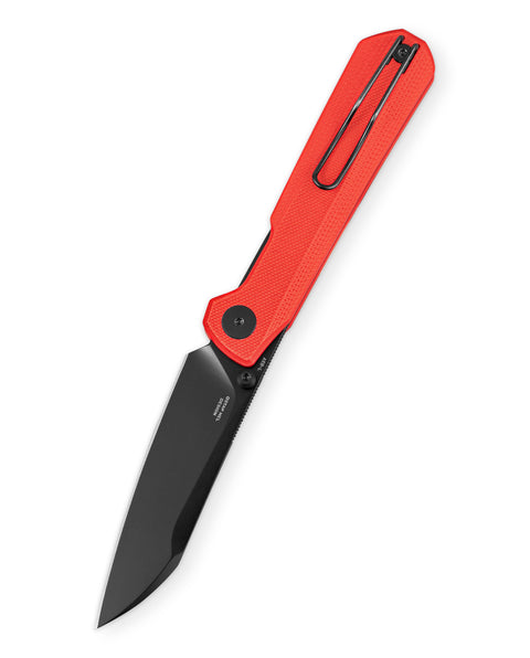 [Pre-order] BESTECHMAN CURVEE BMK20E: 3.44" AEB-L Steel Blade, G10 Scales, Liner Lock, Thumb Studs, Front Flipper [Ship June 26]