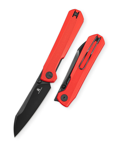 [Pre-order] BESTECHMAN CURVEE BMK20E: 3.44" AEB-L Steel Blade, G10 Scales, Liner Lock, Thumb Studs, Front Flipper [Ship June 26]