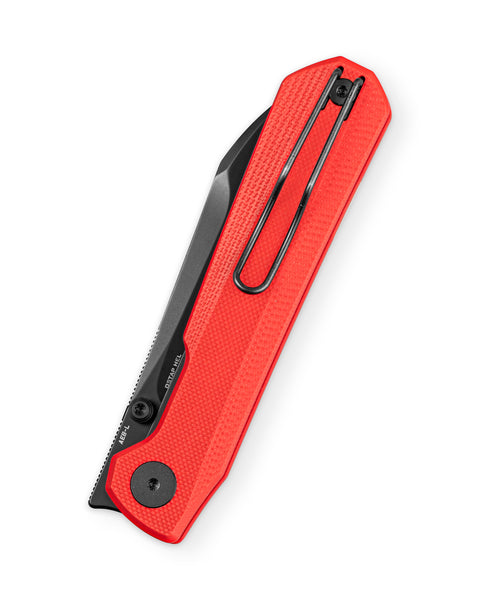 [Pre-order] BESTECHMAN CURVEE BMK20E: 3.44" AEB-L Steel Blade, G10 Scales, Liner Lock, Thumb Studs, Front Flipper [Ship June 26]