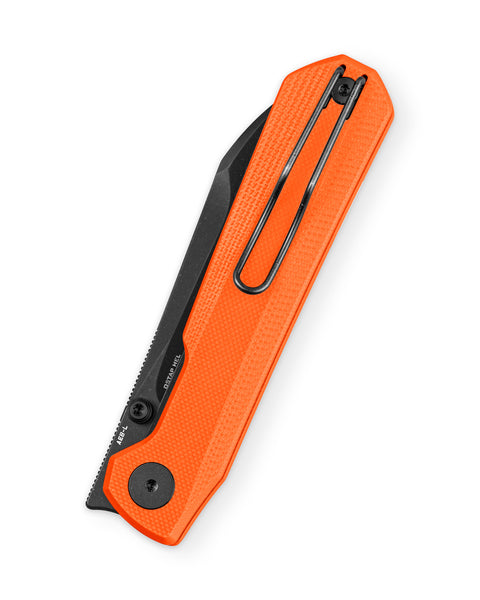 [Pre-order] BESTECHMAN CURVEE BMK20F: 3.44" AEB-L Steel Blade, G10 Scales, Liner Lock, Thumb Studs, Front Flipper [Ship June 26]