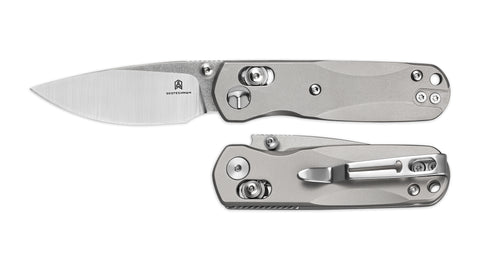 BESTECHMAN SPRITE BMK21A: 2.36" M390 Blade, Titanium Scales, B-Lock, Thumb Studs, Folding Knife