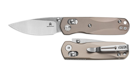 BESTECHMAN SPRITE BMK21B: 2.36" M390 Blade, Titanium Scales, B-Lock, Thumb Studs, Folding Knife