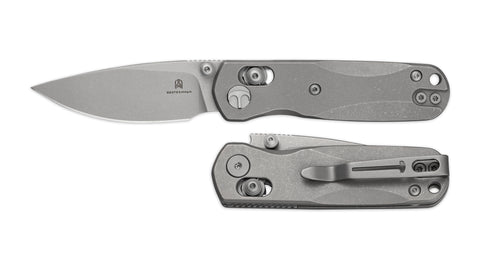 BESTECHMAN SPRITE BMK21D: 2.36" M390 Blade, Titanium Scales, B-Lock, Thumb Studs, Folding Knife