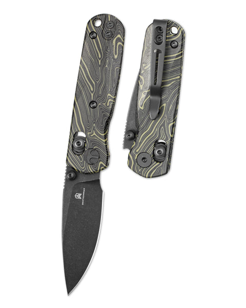 BESTECHMAN SPRITE BMK21F: 2.36" M390 Blade, G10 Scales, B-Lock, Thumb Studs, Folding Knife