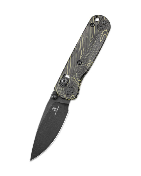 BESTECHMAN SPRITE BMK21F: 2.36" M390 Blade, G10 Scales, B-Lock, Thumb Studs, Folding Knife