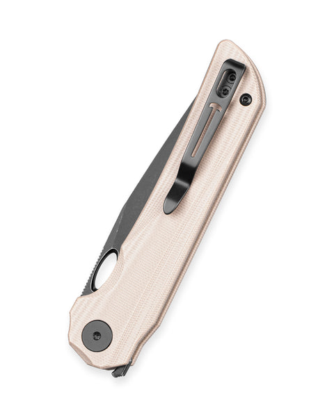 BESTECHMAN SMUGA BMK22F: 3.55" AEB-L Steel Blade, G10 Scales, Liner Lock, Thumb Hole, Flipper