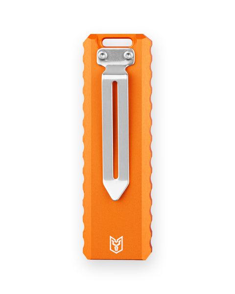 BESTECHMAN SLIDE BMK23D: 1.44" High Carbon Steel Blade, Aluminum Scales, Step Lock, Utility knife