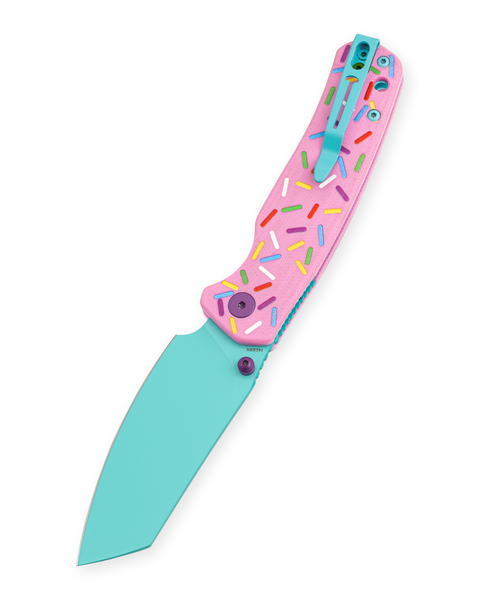 BESTECHMAN CICADA'S WING-TL BMK24-C-6: 3.15" 14C28N Blade, G10 Scales, Button-Actuated Liner Lock, Folding Knife