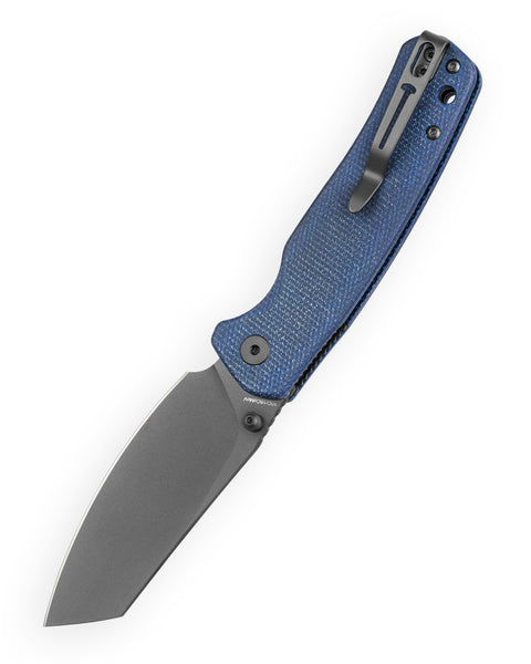 BESTECHMAN CICADA'S WING-TL BMK24-M-4: 3.15" 10Cr15CoMoV Blade, Micarta Scales, Top Liner Lock, Folding Knife