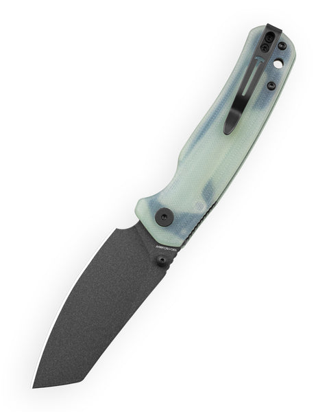 BESTECHMAN CICADA'S WING-TL BMK24A: 3.15" 10Cr15CoMoV Blade, G10 Scales, Top Liner Lock, Folding Knife