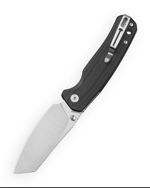 BESTECHMAN CICADA'S WING-TL BMK24B: 3.15" 10Cr15CoMoV Blade, G10 Scales, Top Liner Lock, Folding Knife
